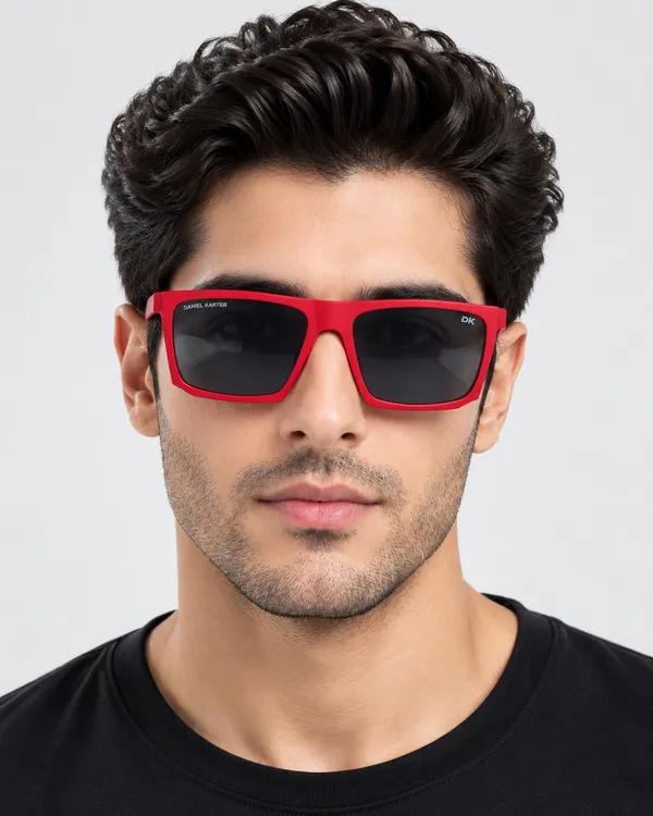 Daniel_Karter_UV400_Red_Fusion_â€“_Black_Polarised_Lens
