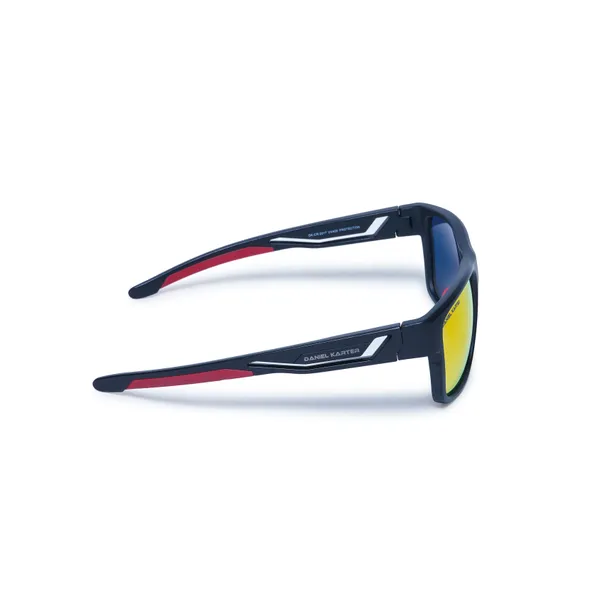 Daniel_Karter_UV400_Solar_Edge_Black_With_Red_Mirror_Lens/Unisex