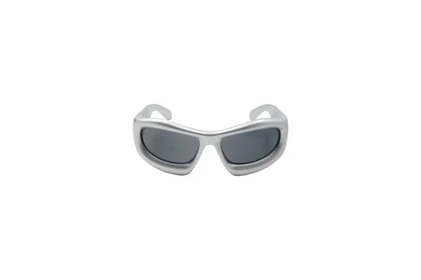 Grey_The_Cyber_Visor_Sculpted_Silver_Smoke_Lens_Sunglass_For_Unisex