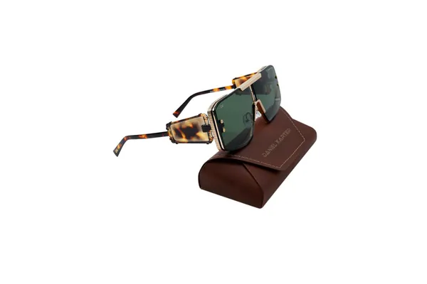 Brown_Luxury_Gold_Shield_Visor_2_Sunglass_For_Unisex
