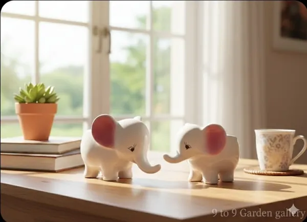 set_of_2_Elephant_planter_(white_colour)