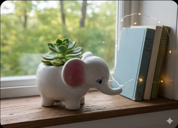 set_of_2_Elephant_planter_(white_colour)