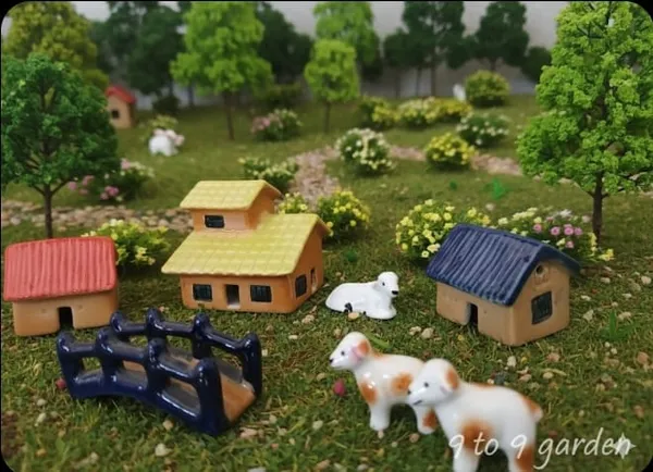 Set_of_of_7_-_Ceramic_Miniature_-_The_Village_Life