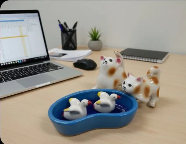 Pack_Of_6_-_Creamic_Miniature_Cats_And_Planter