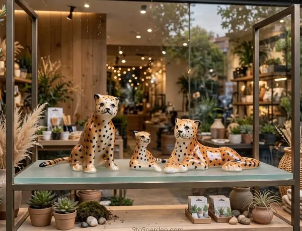 Set_of_of_3_-_Ceramic_Miniature_-_The_Tiger_Family