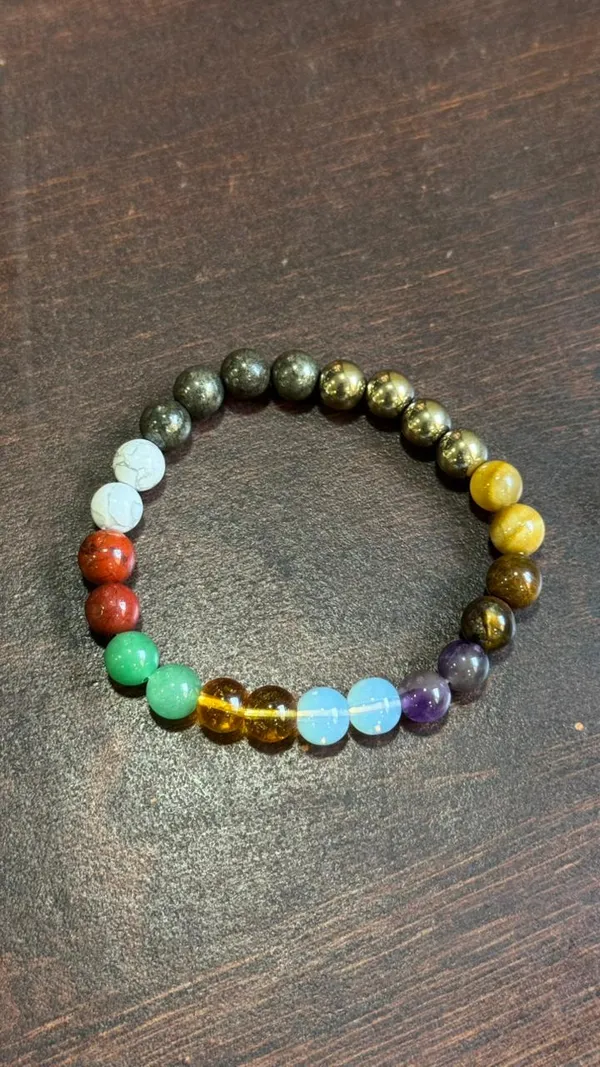 Crystal_Navagraha_Bracelet_For_Men_&_Women_|_Pack_Of_1_With_5_Mukhi_Rudraksh_Free