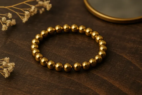 Golden_Crystal_Pyrite_Bracelet_For_Men_&_Women_|_Pack_Of_1_With_5_Mukhi_Rudraksh_Free