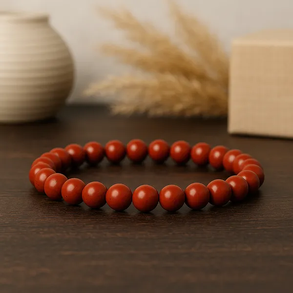Jasper_Bracelet_For_Men_&_Women_|_Pack_Of_1_With_5_Mukhi_Rudraksh_Free