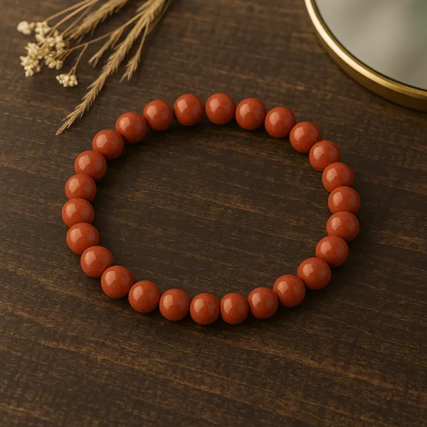 Jasper_Bracelet_For_Men_&_Women_|_Pack_Of_1_With_5_Mukhi_Rudraksh_Free