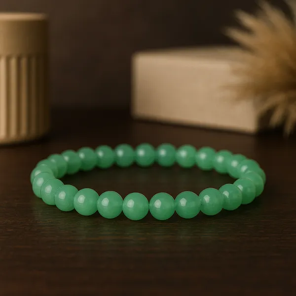 Aventurine_Bracelet_For_Men_&_Women_|_Pack_Of_1_With_5_Mukhi_Rudraksh_Free