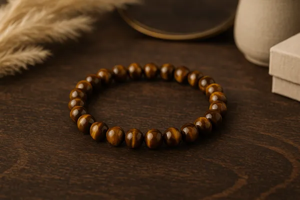 Crystal_Tiger_Eye_Bracelet_For_Men_&_Women_|_Pack_Of_1_With_5_Mukhi_Rudraksh_Free