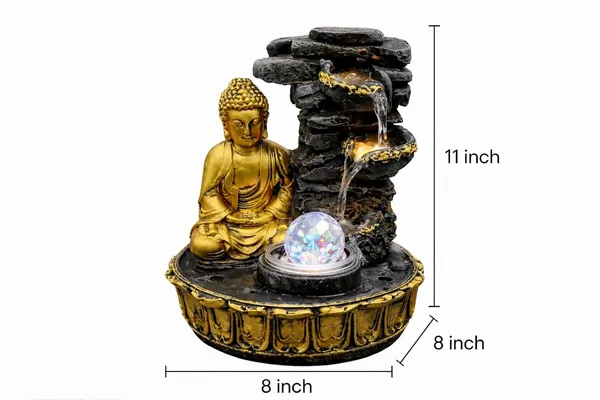 Multicolor_Premium_Meditating_Buddha_Indoor_Water_Fountain_With_Crystal_Ball_Light_For_Home_Decor