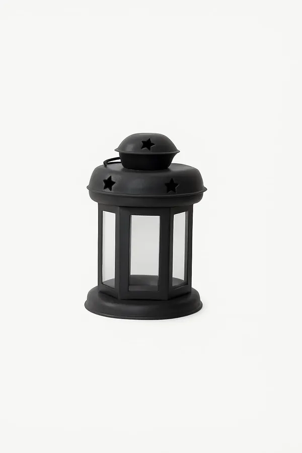 Black_Premium_Decorative_Metal_Lantern_With_Star_Cutouts_For_Home_Decor