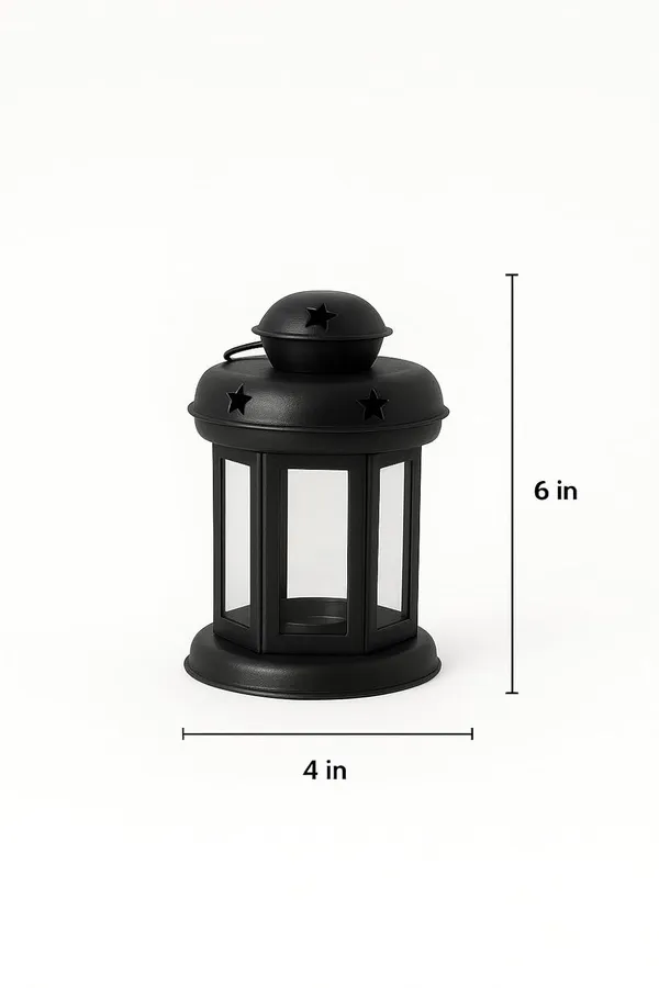 Black_Premium_Decorative_Metal_Lantern_With_Star_Cutouts_For_Home_Decor