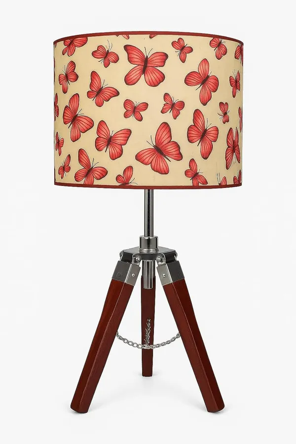 White_Premium_Wooden_Tripod_Table_Lamp_For_Home_Decor