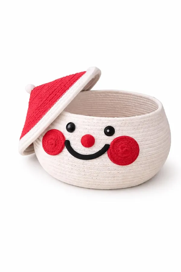 Red_&_White_Premium_Cute_Santa_Claus_Cotton_Rope_Storage_Basket_With_Lid_For_Home_Decor
