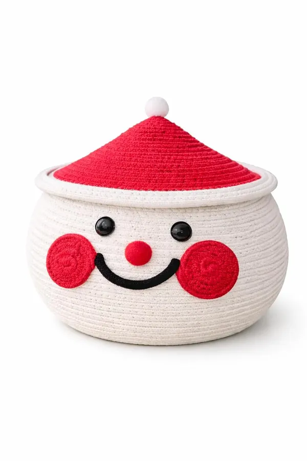 Red_&_White_Premium_Cute_Santa_Claus_Cotton_Rope_Storage_Basket_With_Lid_For_Home_Decor