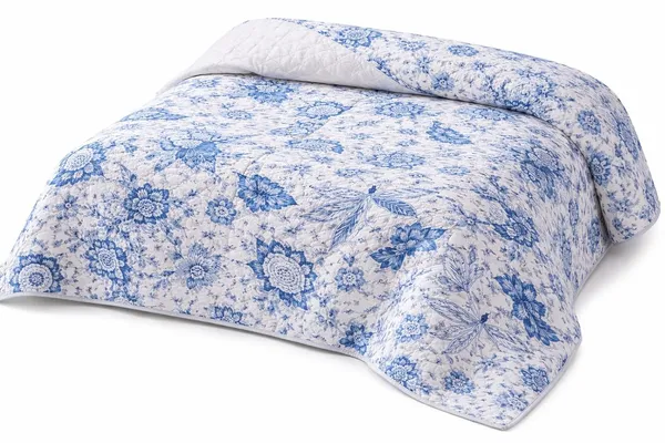 Blue_&_White_Premium_Rajai_And_Floral_Size_Quilt_For_Sofa_&_Bedroom