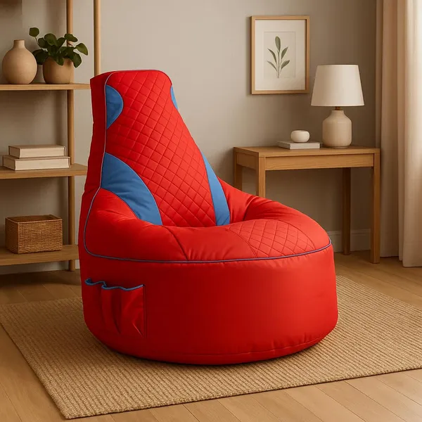Red_Premium_Gaming_Bean_Bag_Cover_For_Home_Decor