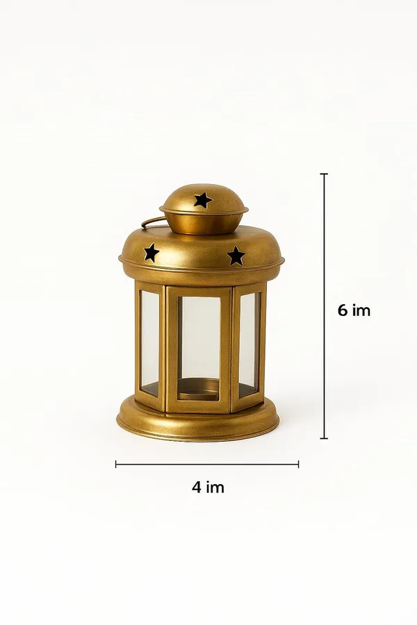 Cream_Premium_Decorative_Metal_Lantern_With_Star_Cutouts_For_Home_Decor
