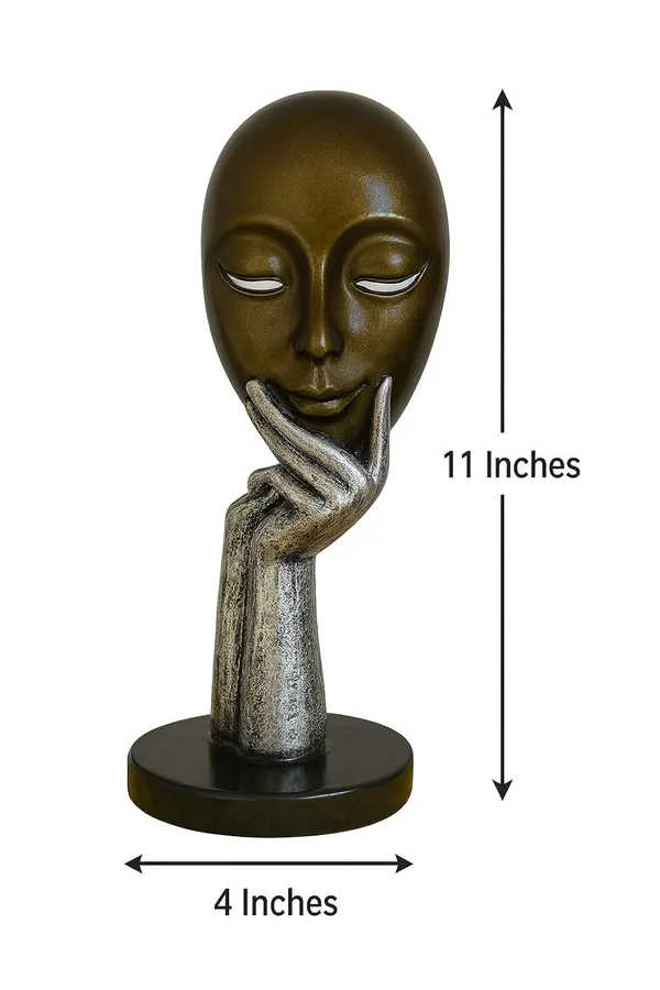 (Pack_Of_2)_Bronze_Premium_Modern_Art_Decorative_Face_Sculptures_For_Home_Decor