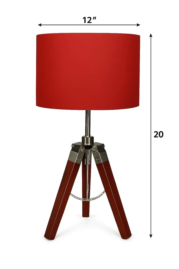 Red_Premium_Wooden_Tripod_Table_Lamp_For_Home_Decor