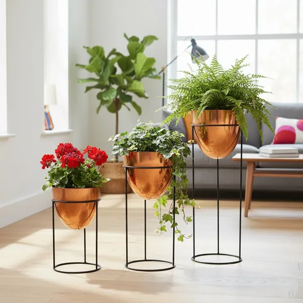 (Pack_Of_3)_Rose_Gold_Premium_Modern_Copper_Metal_Plant_Pots_For_Living_Room