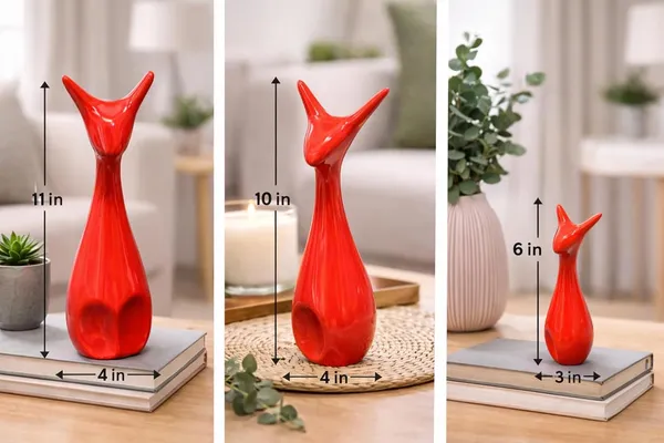 (Pack_Of_3)_Red_Premium_Modern_Decor_Ceramic_Giraffe_Family_Figurines_For_Home_Decor