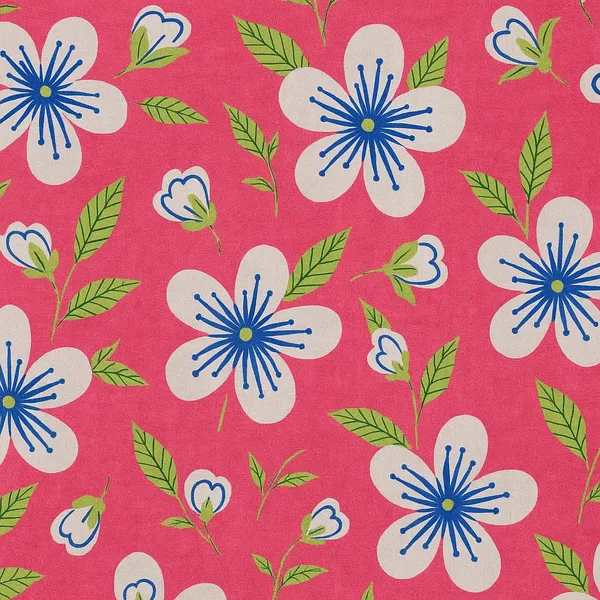 (Pack_Of_2)_Pink_Premium_Floral_Pure_Cotton_King_Bedsheet_With_2_Pillow_Covers_For_Sofa_&_Bedroom