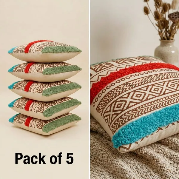 (Pack_Of_5)_Grey_Premium_Decorative_Throw_Pillow_Cover_For_Sofa_&_Bedroom