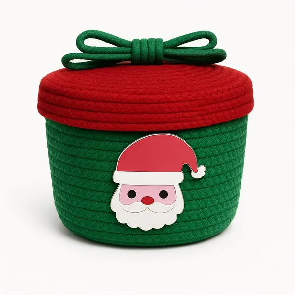 Cream_&_Black_Premium_Holiday_Spirit_Cotton_Rope_Storage_Basket_For_Kids
