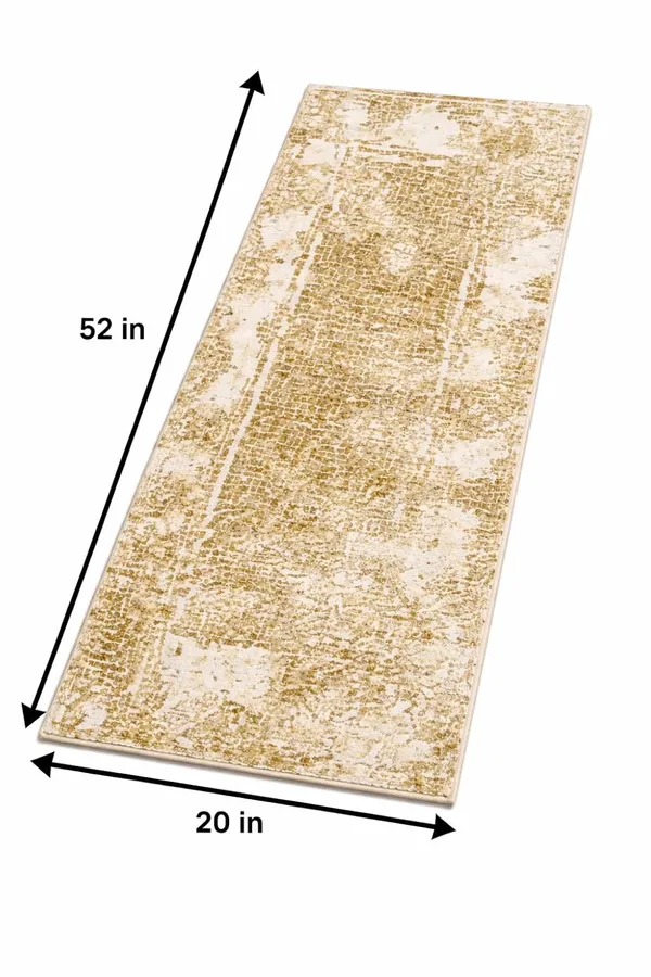 Grey_Premium_Abstract_Bed_Runner_Mat_52_X_20_Inches_For_Home_Decor