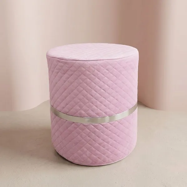 Pink_Premium_Vibrant_Drum_Stool_For_Home_Decor