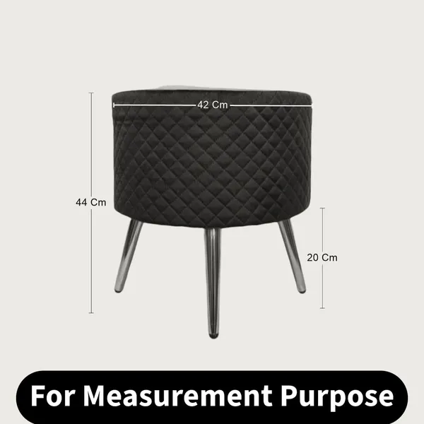 Brown_Premium_Round_Metal_Legs_Ottoman_Stool_For_Home_Decor