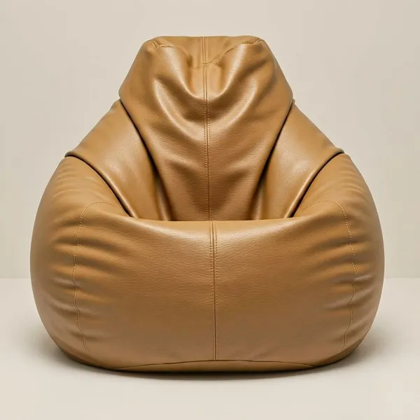 Tan_Premium_Classic_Bean_Bag_Cover_For_Home_Decor