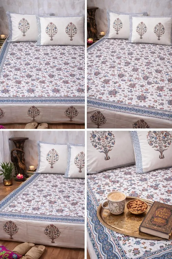 (Pack_Of_2)_Multicolor_Premium_Jaipur_Royale_Ultra-Luxury_100%_Cotton_King_Size_Bedsheet_With_2_Pillow_Covers_For_Sofa_&_Bedroom