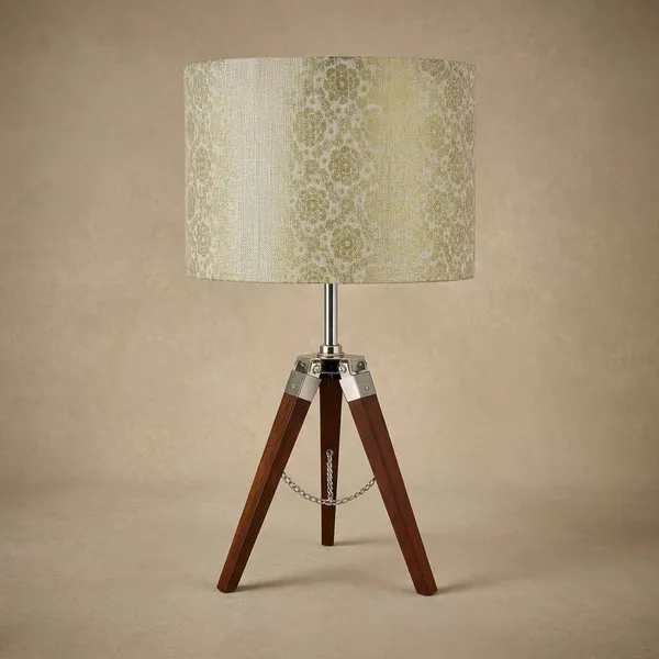 Gold_Premium_Wooden_Tripod_Table_Lamp_For_Home_Decor