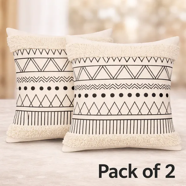 (Pack_Of_2)_Cream_And_Black_Premium_Boho_Decorative_Throw_Pillow_Cover_For_Sofa_&_Bedroom
