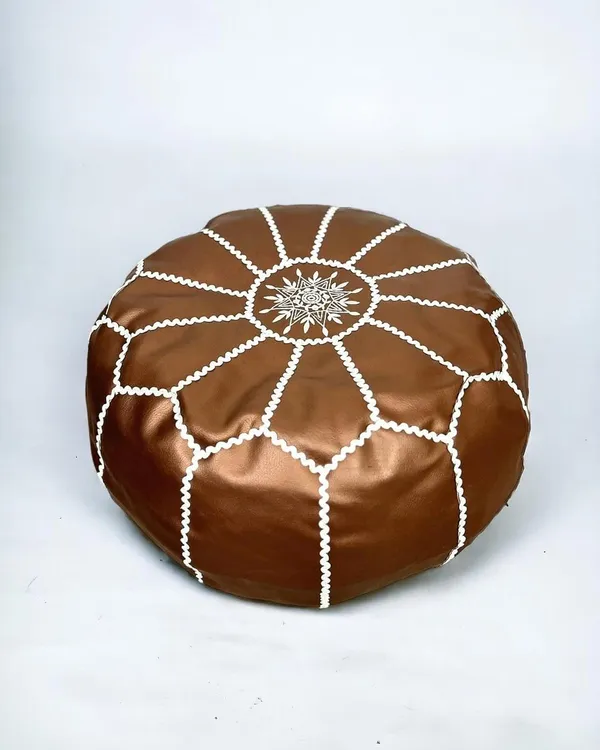 Black_Premium_Moroccan_Ottoman_Pouf_For_Home_Decor