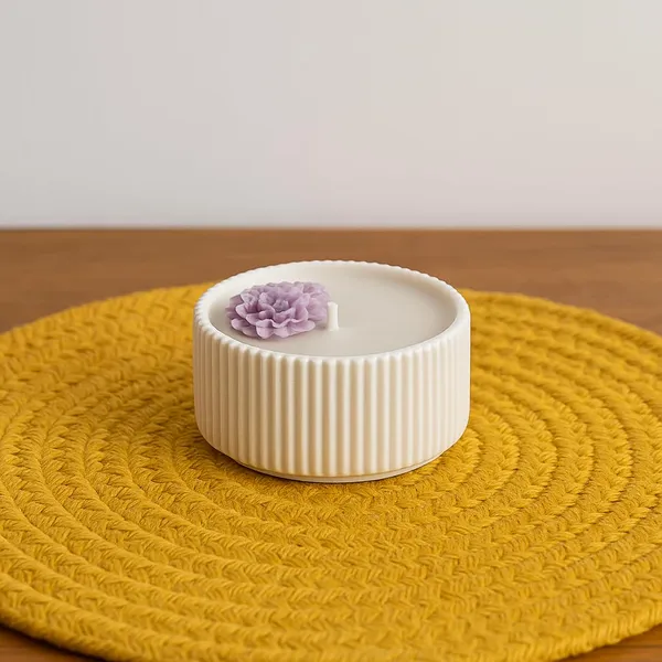 Brown_&_Yellow_Premium_Ceramic_Candle_Bowl_With_Floral_Floating_Candle_For_Home_Decor