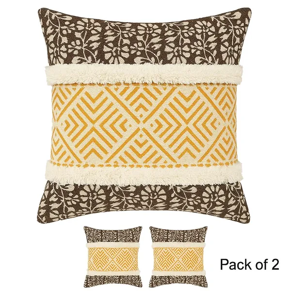 (Pack_Of_2)_Brown_&_Yellow_Premium_Decorative_Throw_Pillow_Cover_For_Sofa_&_Bedroom