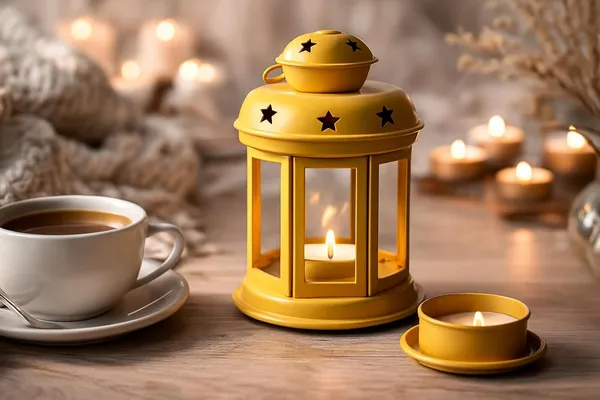 Gold_Premium_Decorative_Metal_Lantern_With_Star_Cutouts_For_Home_Decor