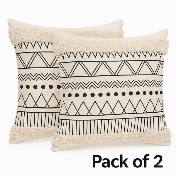 (Pack_Of_2)_Cream_And_Black_Premium_Boho_Decorative_Throw_Pillow_Cover_For_Sofa_&_Bedroom
