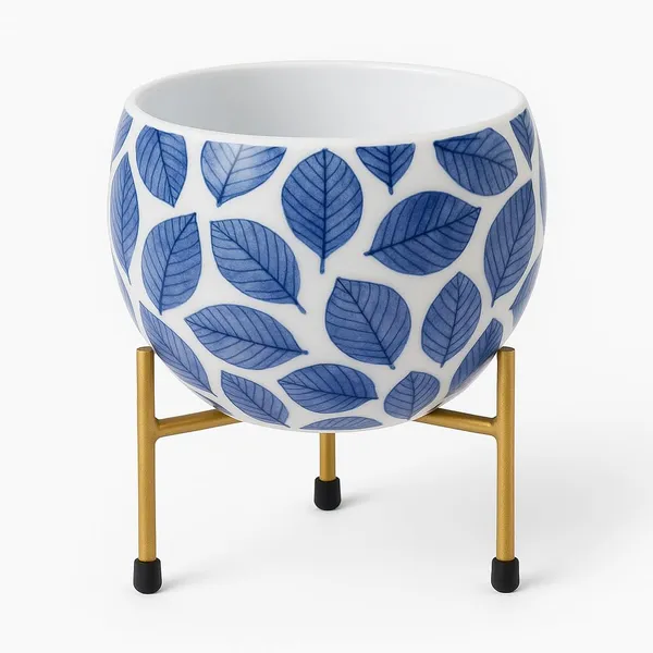 Tan_Premium_Decorative_Metal_Plant_Pot_For_Home_Decor