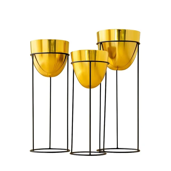 (Pack_Of_3)_Brown_Premium_Modern_Copper_Metal_Plant_Pots_For_Living_Room