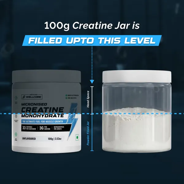 WELLCORE_PURE_MICRINISED_CREATINE_MONOHYDRATE_UNFLAVOURED_(100G,_33_SERVINGS)