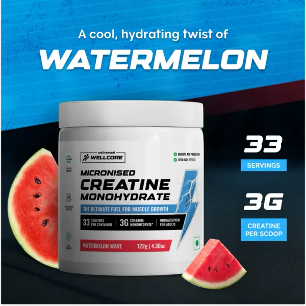 WELLCORE_PURE_MICRINISED_CREATINE_MONOHYDRATE_WATER_MELLON_WAVE_(122G,_33_SERVINGS)