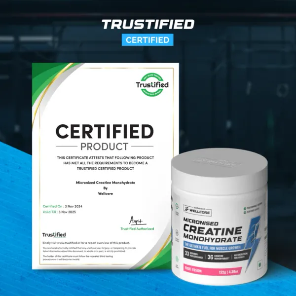 WELLCORE_PURE_MICRINISED_CREATINE_MONOHYDRATE_FRUIT_FUSION_(122G,_33_SERVINGS)