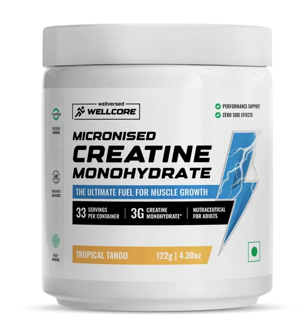 WELLCORE_PURE_MICRINISED_CREATINE_MONOHYDRATE_TROPICAL_TANGO_(122G,_33_SERVINGS)