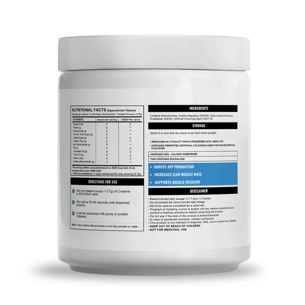 WELLCORE_PURE_MICRINISED_CREATINE_MONOHYDRATE_TROPICAL_TANGO_(122G,_33_SERVINGS)